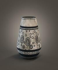 A beautiful pottery design  