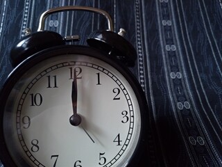 Background photo of alarm clock