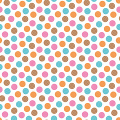 水玉 ドット パターン 素材