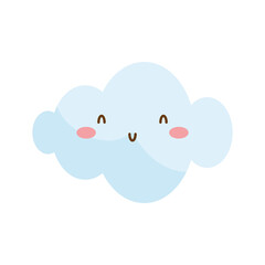 cloud sky kawaii style