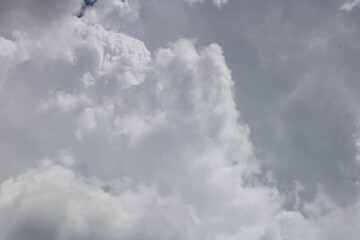 blue sky with clouds