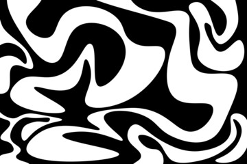 Simple background with liquid pattern