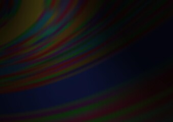 Dark Silver, Gray vector modern bokeh pattern.