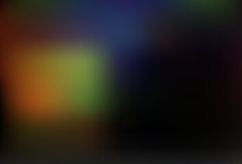 Dark Multicolor, Rainbow vector abstract background.
