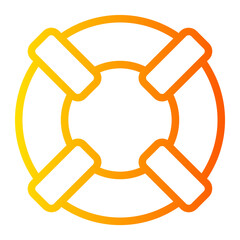 lifebuoy gradient icon