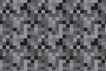 Abstract Pixel Art Square, Mosaic or Sensor Background