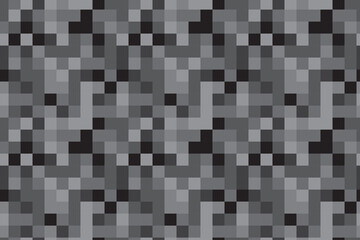 Abstract Pixel Art Square, Mosaic or Sensor Background