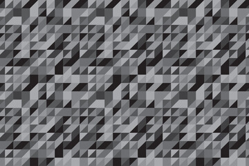 Abstract Mosaic Triangle Pattern Background