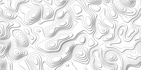 Abstract design with black and white abstract background . Abstract papercut and multi layer cutout geometric pattern on vector, Abstract soft white background with waves, textured Papercut .