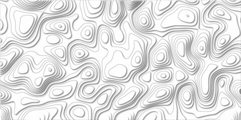 Abstract design with black and white abstract background . Abstract papercut and multi layer cutout geometric pattern on vector, Abstract soft white background with waves, textured Papercut .