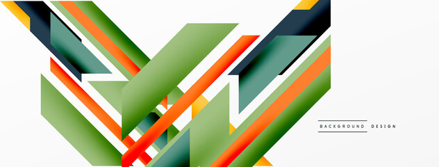 Dynamic lines background. Wallpaper for concept of AI technology, blockchain, communication, 5G, science, business and technology