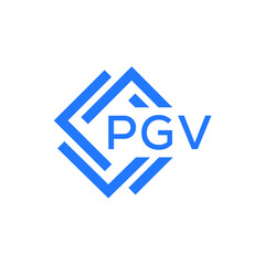 PGV technology letter logo design on white  background. PGV creative initials technology letter logo concept. PGV technology letter design.
