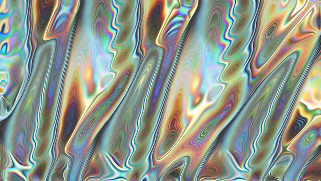 Abstract luminous holographic rainbow texture background