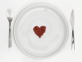 plate heart