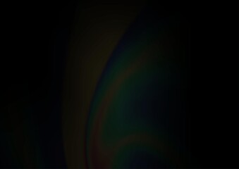 Dark Silver, Gray vector blurred shine abstract background.