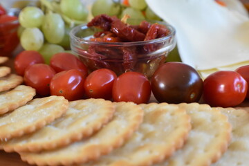 sausage and vegetables