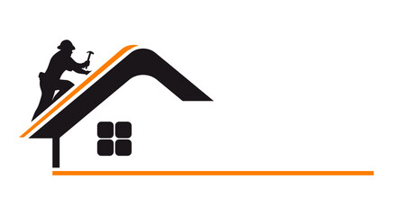couvreur logo vecteur