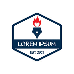 education logo , university logo vector