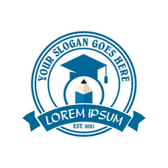 education logo , university logo vector