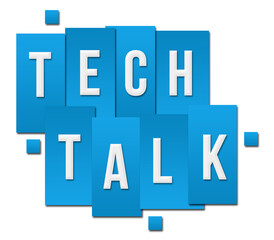 Tech Talk Blue Stripes Group 