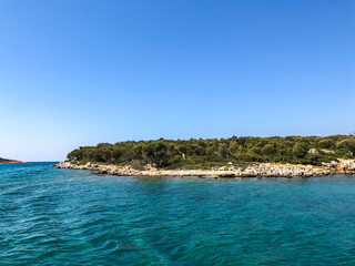 Fototapeta na wymiar Beautiful view of the Mediterranean coast