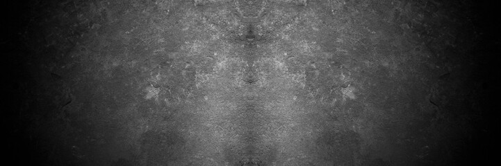 Old wall texture cement dark black gray  background abstract grey color design are light with white gradient background.