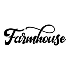 Farmhouse velcome sign. Kitchen home country graphic design. Vector poster text type