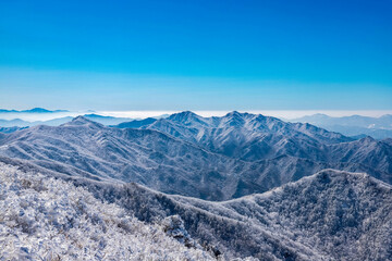 설경(덕유산설경)