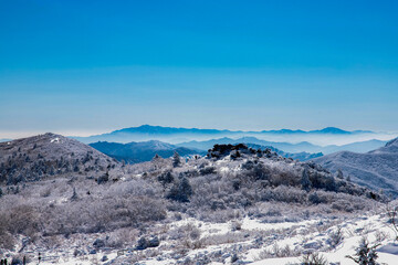 설경(덕유산설경)