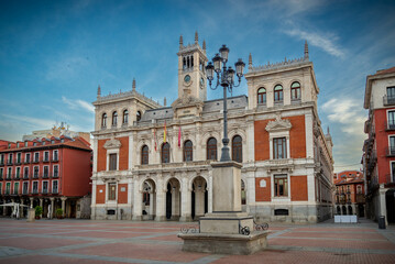 Obraz premium Valladolid ciudad histórica y monumental de la vieja Europa 