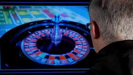 Playing online roulette  - Powered by Adobe