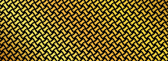illustration of vector background with gold colored pattern