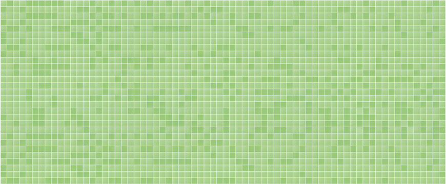 green colored vector illustration of mosaic pattern texture background