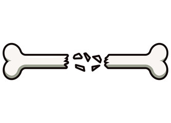 Bone. Skeleton. Healthy bone. Crossed bones.