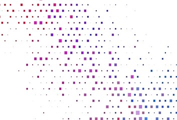 Light Blue, Red vector cover in polygonal style.