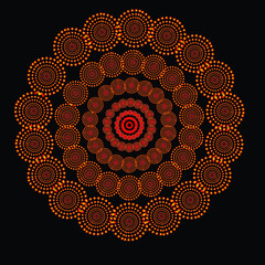 abstract background with circles