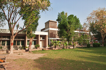 Hotel in Mohenjo daro area close Indus river in Larkana district, Sindh, Pakistan