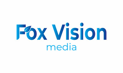 Fototapeta na wymiar Fox Leaves Logo