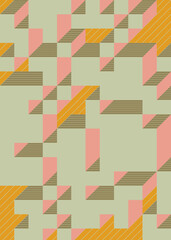 Implementation of Edward Zajec’s “Il Cubo” from 1971. Essentially a Truchet tile set of 8 tiles and rules for placement art illustration