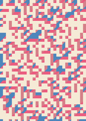 Implementation of Edward Zajec’s “Il Cubo” from 1971. Essentially a Truchet tile set of 8 tiles and rules for placement art illustration