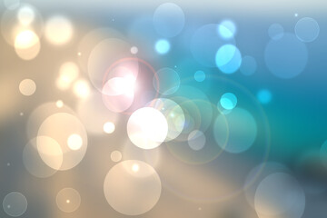 Abstract colorful bokeh background blur,holiday wallpaper