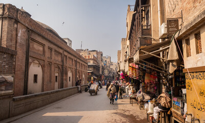 A View Inside the Delhi Gate 