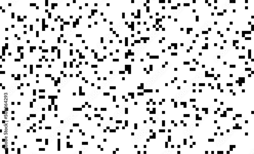 Poster abstract grain pixel background vector template.