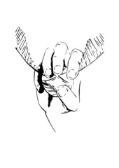 illustrator of a chiken roast in vector art