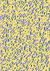 Implementation of Edward Zajec’s “Il Cubo” from 1971. Essentially a Truchet tile set of 8 tiles and rules for placement art illustration