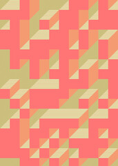 Implementation of Edward Zajec’s “Il Cubo” from 1971. Essentially a Truchet tile set of 8 tiles and rules for placement art illustration