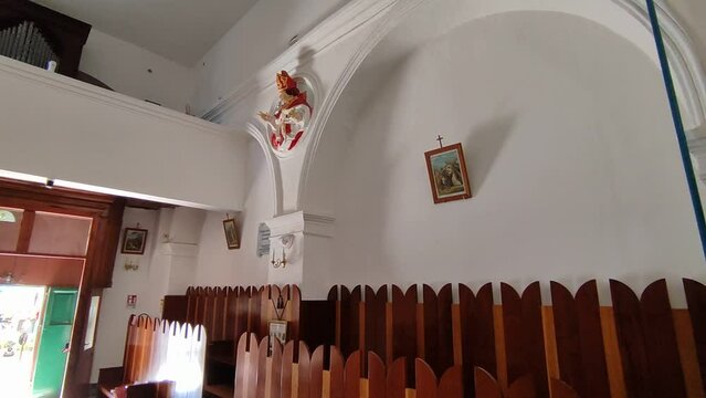 Forio &ndash; Panoramica interna della Chiesa della Santissima Annunziata