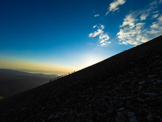 mountaineering activities of disciplined, adaptable and professional mountaineers