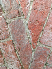 Ancient old vintage concrete brick texture wall background