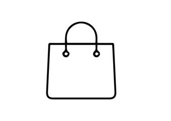 illustration of hand bag  in vector